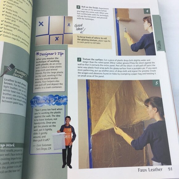 Home Interior Decorating Book Guide Lot 2 Home Depot and Loews Hardcover u - Picture 7 of 12